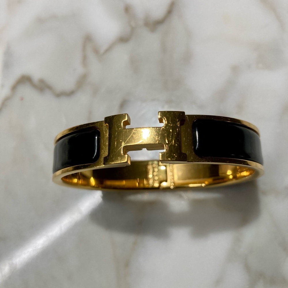Hermès Clic Clac H Bracelet (Narrow)
